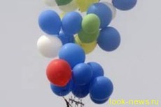 Южноафриканец совершил полет на воздушных шарах