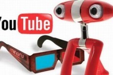YouTube начал транслировать трехмерное видео