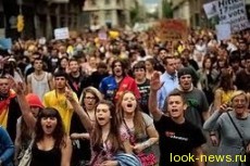 Безработные Испании протестуют против политики правительства