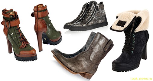 Модная обувь осень–зима 2012/13: рептилии и бархат