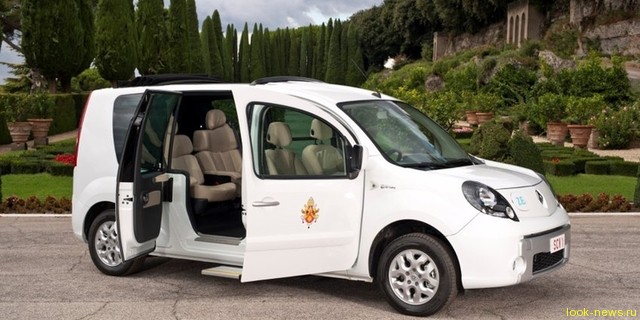 Электромобиль от Renault для Папы Римского