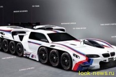 BMW придумала машину с 42 колесами