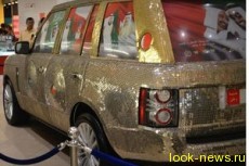 Арабская тюнинг компания украсила Range Rover тысячими блестящих монет