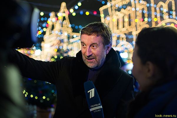 Открытие катка и рождественской ярмарки на Красной площади