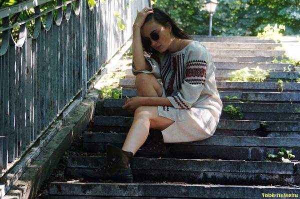 Анастасия Приходько поразила нежной фотосессией в вышиванке