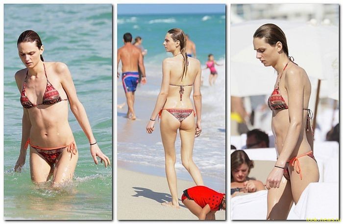 Андрей Пежич после смены пола появился на пляже в купальнике