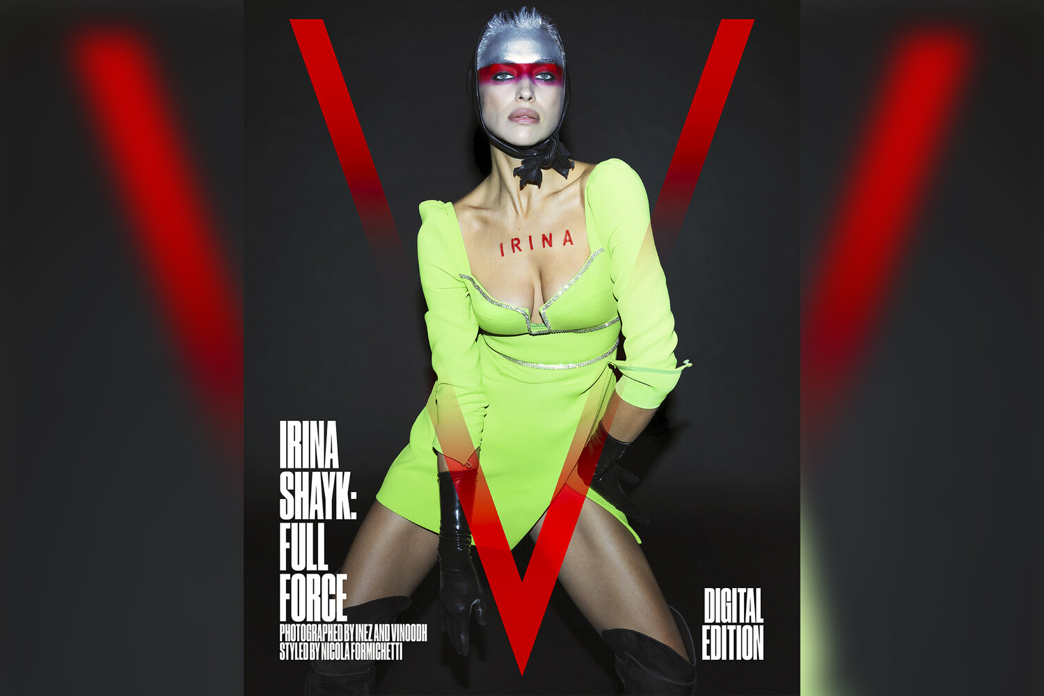 Ирина Шейк снялась для обложки V Magazine